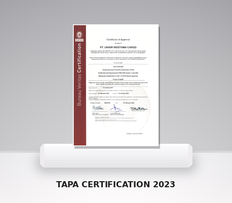 TAPA Certification 2023