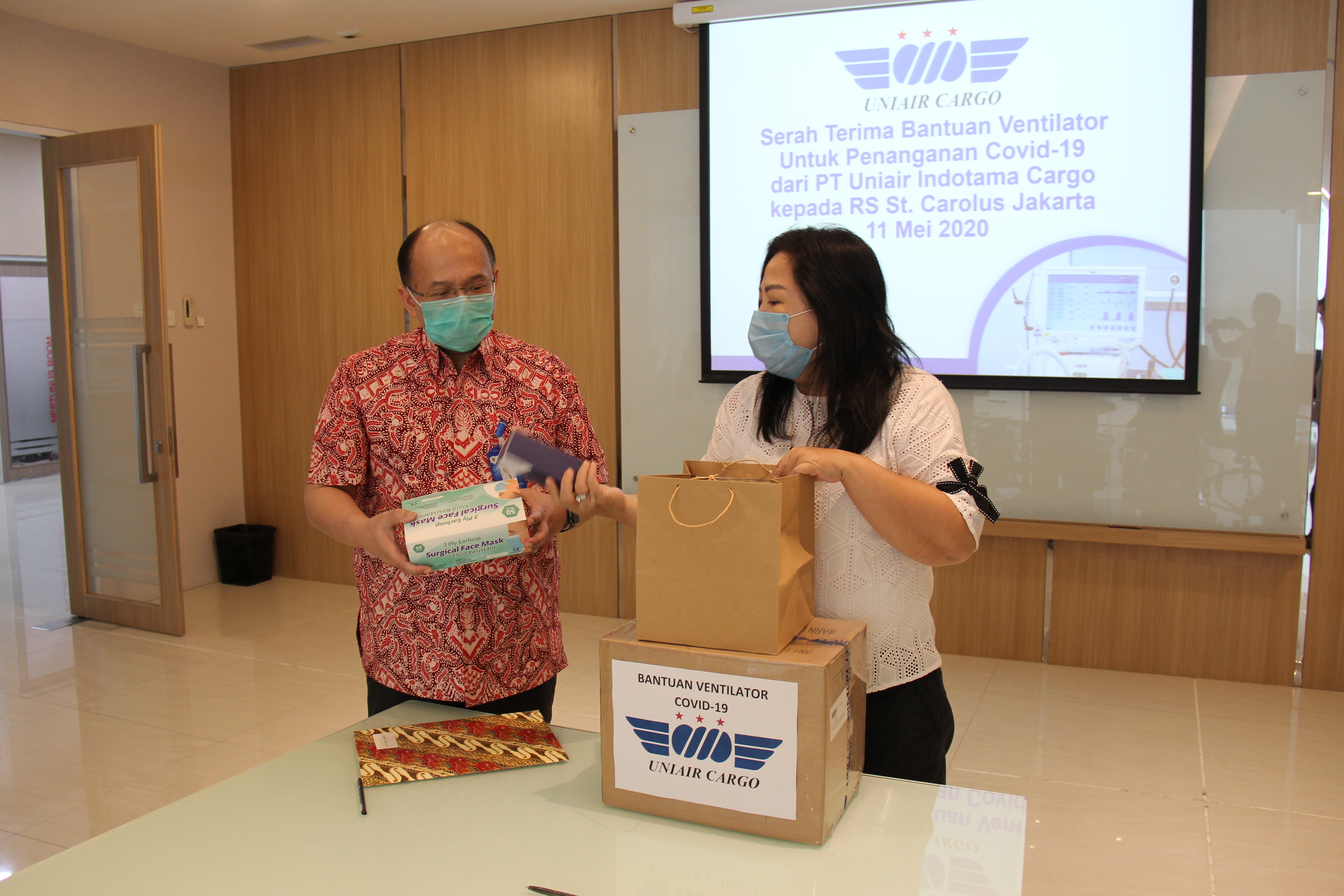 Ventilator Donation for Hospitals to help handling Covid 19  - May 2020